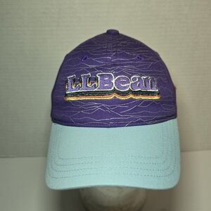 LL Bean Purple and Blue Cap Unisex